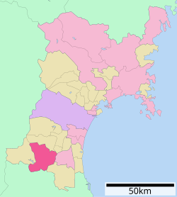 Shiroishi in Miyagi Prefecture Ja